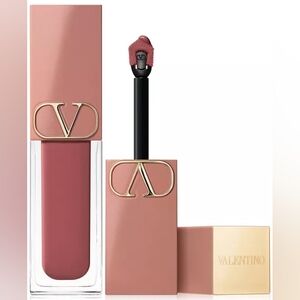 Valentino Liquirosso Soft Matte Liquid Lipstick And Blush NEW Color 100R